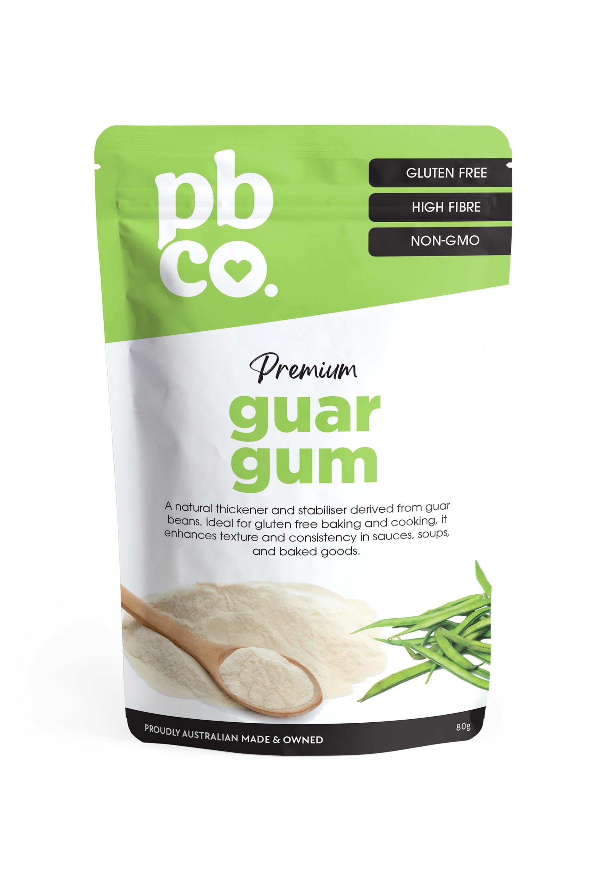 Guar Gum - 80g - Low carb & sugar free Pantry Staples - Just $6.95! Shop now at PBCo.