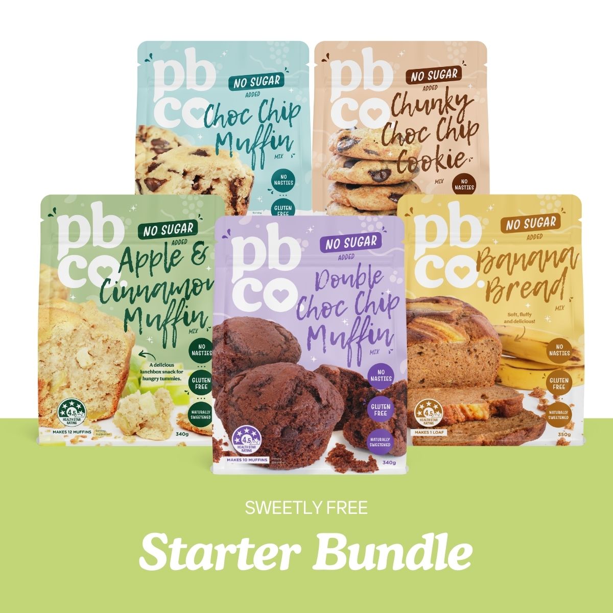 Sweetly Free Baking Starter Bundle - Low carb & sugar free Bundle - Just $51.80! Shop now at PBCo.