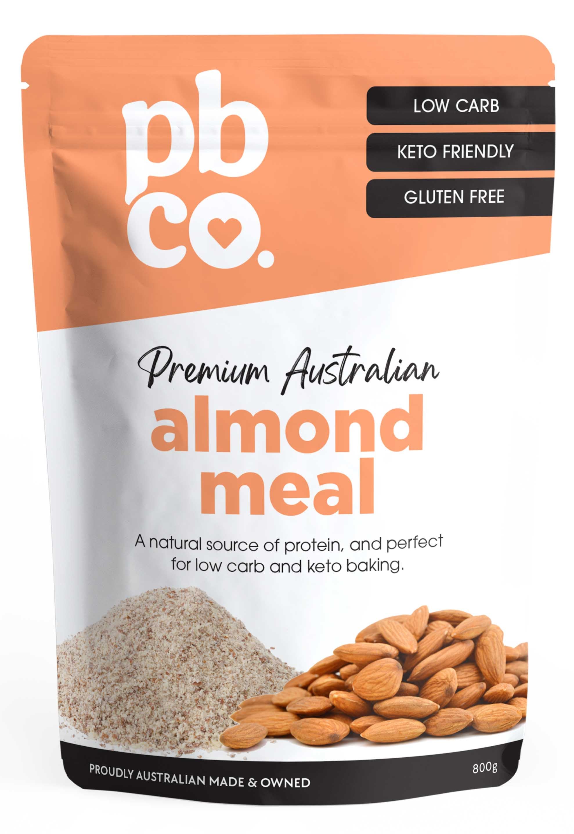 Almond Meal - 800g - Low carb & sugar free Pantry Staples - Just $16.16! Shop now at PBCo.