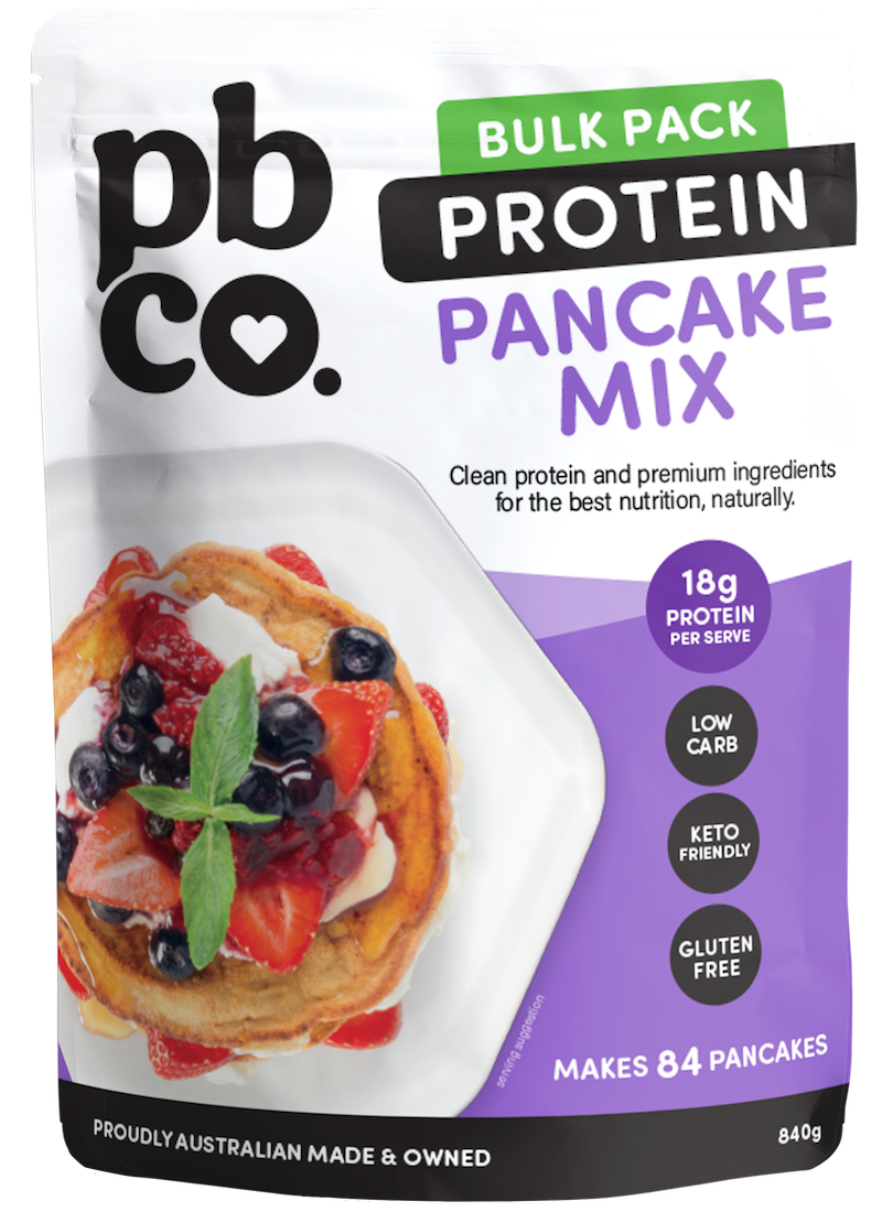 BULK Protein Pancake Mix - 840g - Low carb & sugar free Protein Plus - Just $35! Shop now at PBCo.