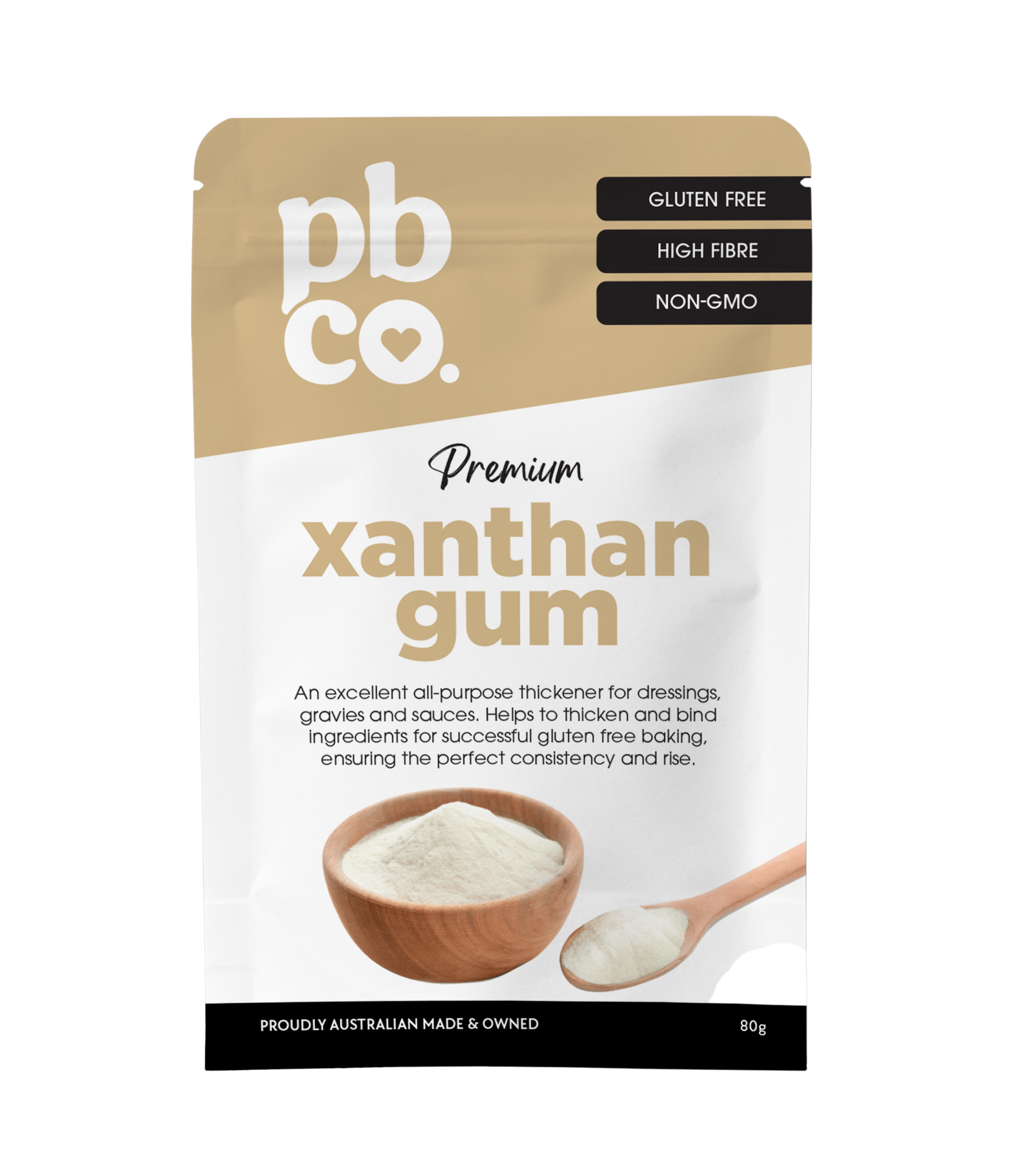 Xanthan Gum - 80g - Low carb & sugar free Pantry - Just $7.95! Shop now at PBCo.