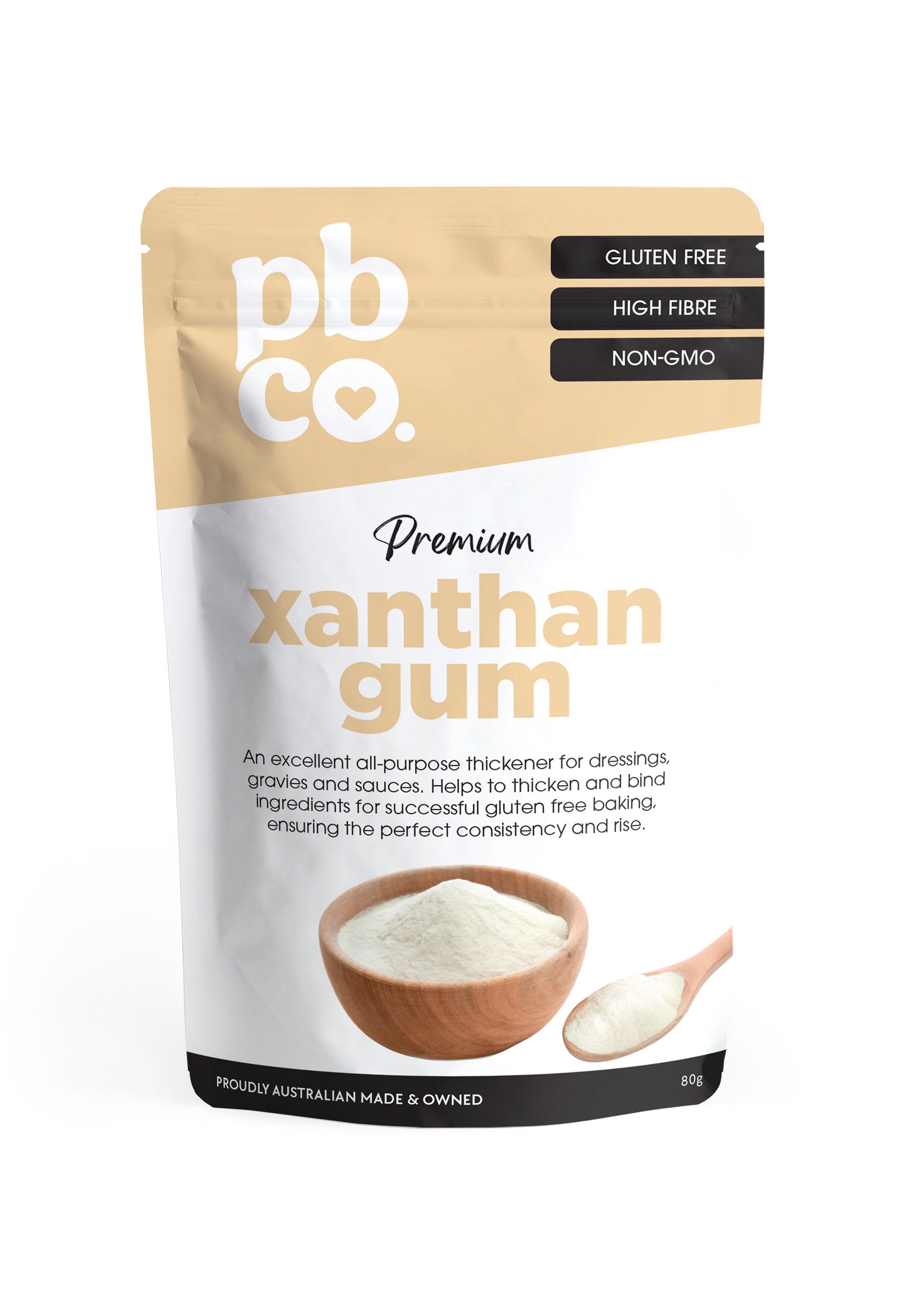 Xanthan Gum - 80g - Low carb & sugar free Pantry - Just $7.95! Shop now at PBCo.