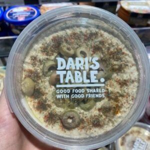 Dari's Table Hummus with Olives