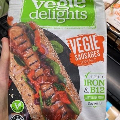 Vegie Delights - Vegie Sausages