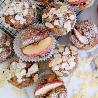 Apple Cinnamon & Almond - Low Carb Muffins